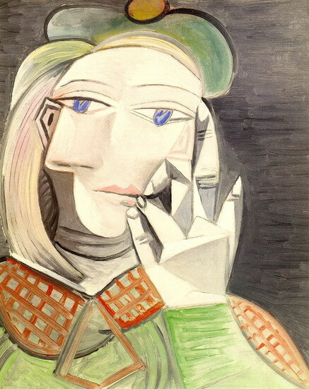 100% handmade Oil Painting Reproduction Buste de femme by Pablo Picasso PP017