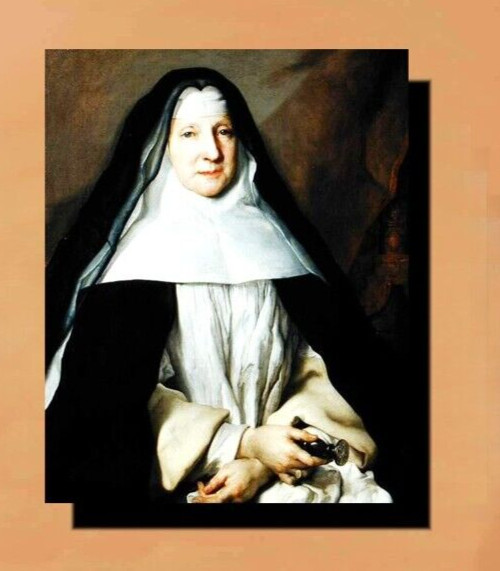 Ann Daughter of Sir Francis Throckmor Canvas Wrap Oil Painting 16 x 20 Religious