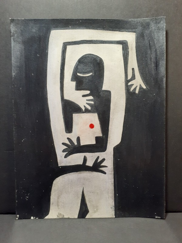 Acrylic Painting On Paper 12×9
