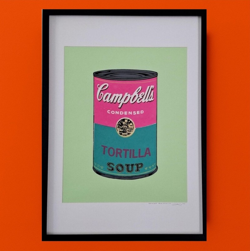 Limited Pop Art Set – Campbell’s Mexican Soups: Pozole, Birria, Azteca gallery