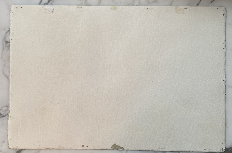 James F Minnicks (Connecticut 1927-2001) Watercooler Signed Watercolor Painting gallery