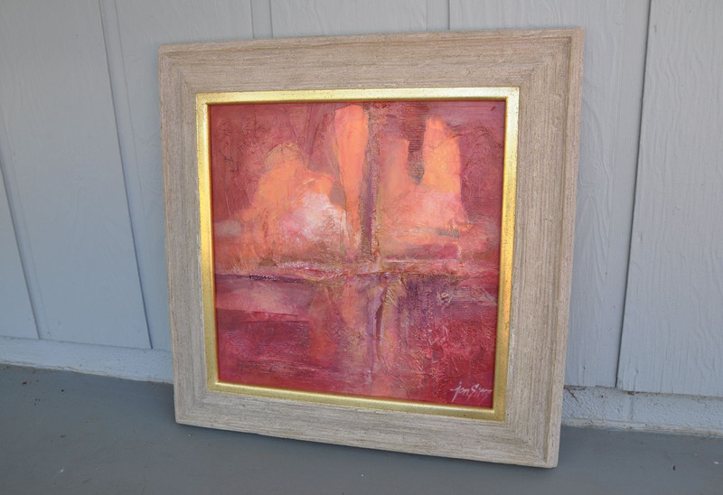 JAN SITTS - OIL PAINTING - SEDONA ARIZONA - CATHEDRAL ROCK gallery