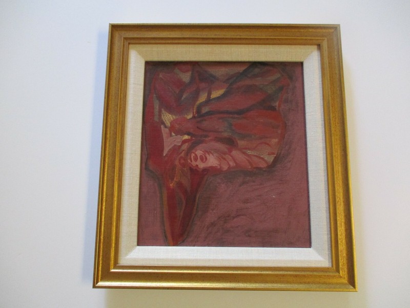 VINTAGE ANTIQUE RUSSIAN FRENCH WW2 EXPRESSIONIST ABSTRACT MODERNISM SURREALIST