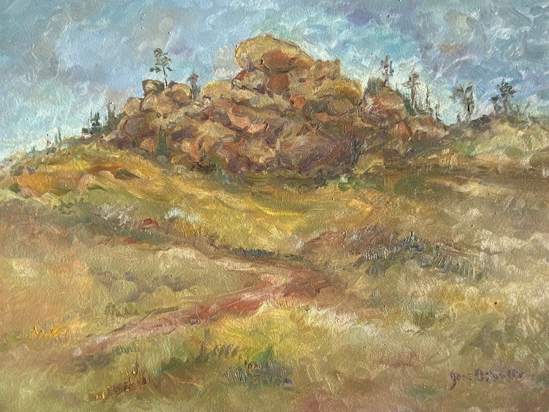 Original Oil Painting Plein Air Signed 11×14”