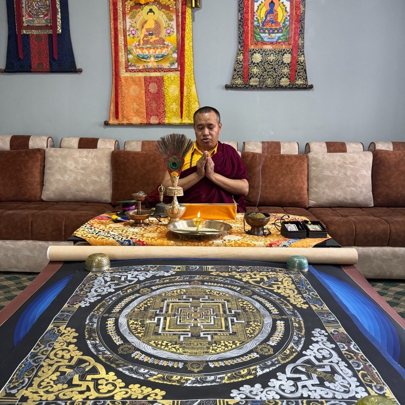Kalachakra Mandala Thangka Painting, Wheel of Time Thangka gallery