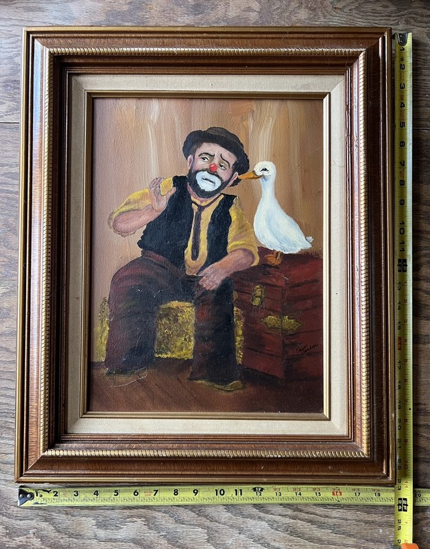 Choose ONE medium Sized Painting by Lois Barber, signed, framed in wood