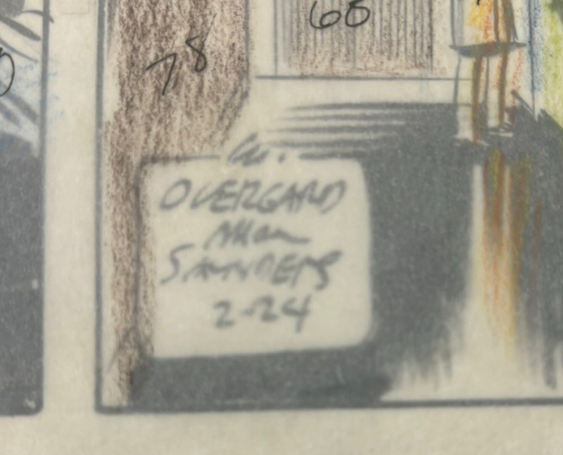 Original William Overgard STEVE ROPER & MIKE NOMAD Sunday Comics ILLUSTRATION gallery