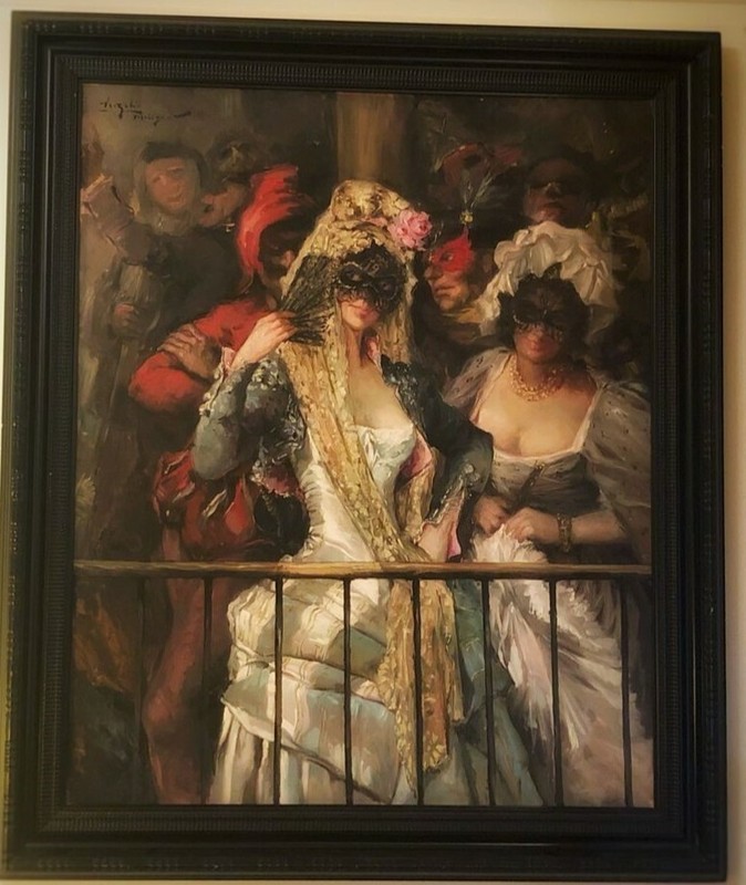 Virgilio Spain- Original Manolas 90 cm (35.43 in) width x 110 cm (43.3) height