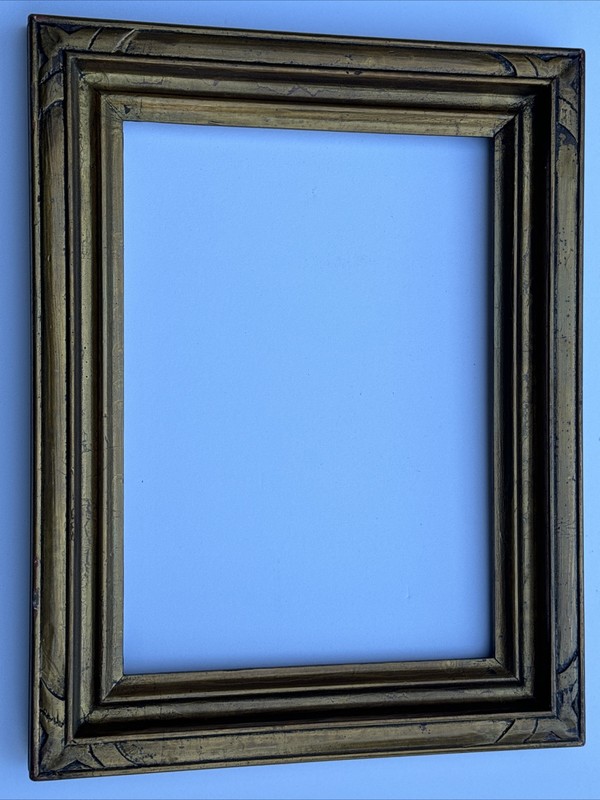 ANTIQUE FRAME FOR A PAINTING PRINT PHOTOGRAPH INSERT SIZE 10 BY 14 INCHES DECO gallery