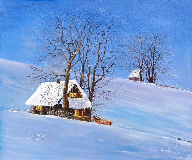Painting/Art «Weekend Escape» a very limited edition gicle print on canvas