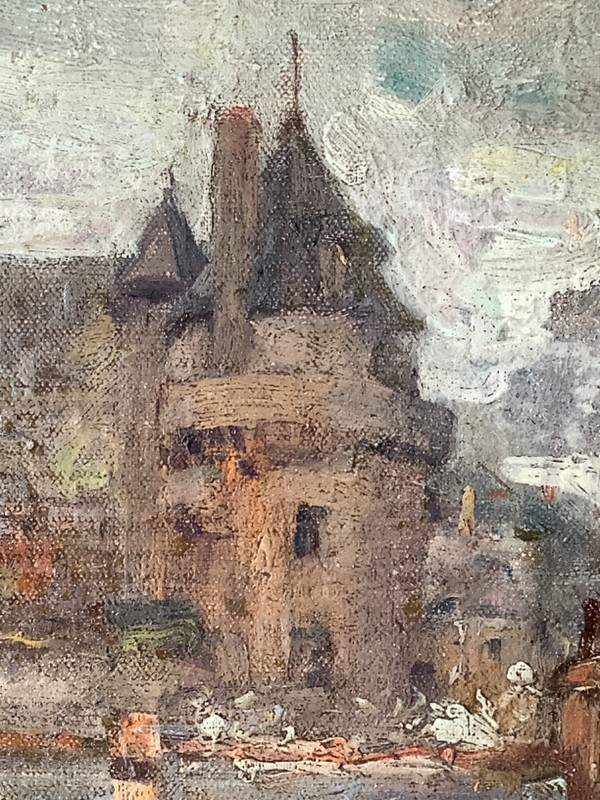 GUSTAVE LOISEAU IMPRESSIONISM LIVELY BRITTANY LANDSCAPE FRENCH Oil 19TH CENTURY gallery