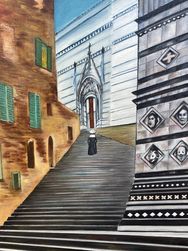 NENE BRADLEY, Florence Cathedral, Giotto's Bell Tower, Hotel Brunelleschi-Framed gallery