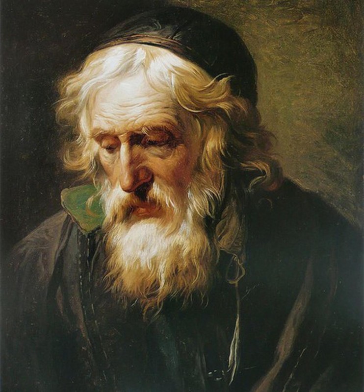 stunning oil painting handpainted on canvas «The Greek Priest»