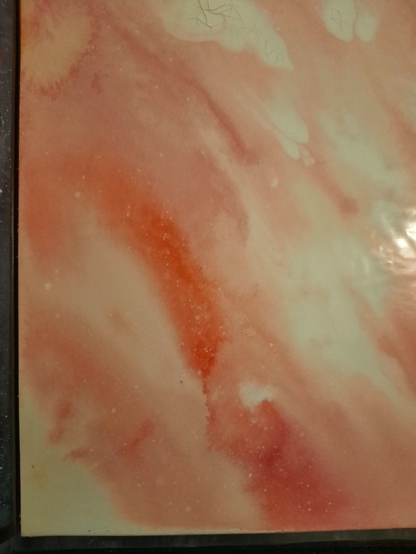 Watercolor Abstract Space Painting "Spacefall". Paul Eres. Stars Galaxy Nebula gallery