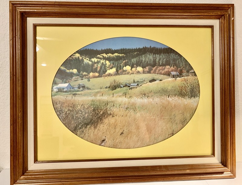 Old Mooser Homestead Cloudcroft New Mexico Sacramento Mountains By Tom Darrah