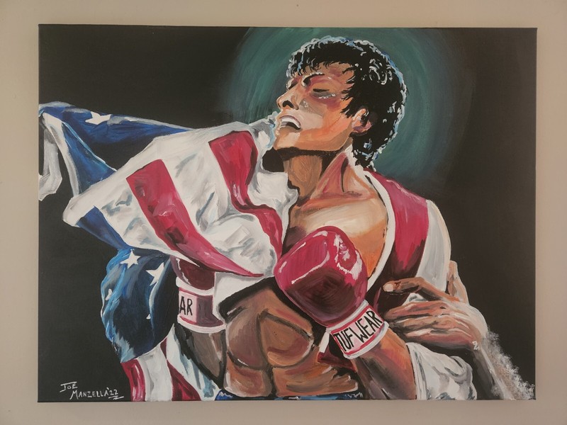ROCKY IV PAINTING