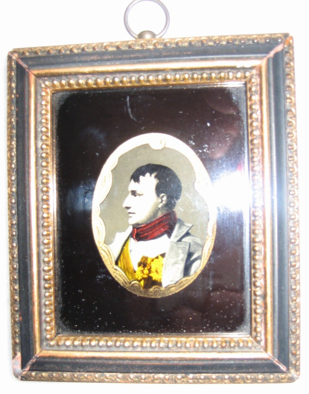 Napoleon BONAPARTE : Framed VINTAGE MINIATURE PORTRAIT - FREE SH. gallery