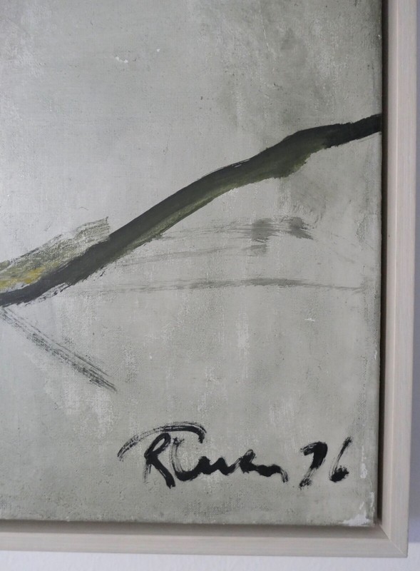 1996 Original Turaev Rustam - Рустам Тураев MAZOR 4 Oil 83x103 cm Framed Skull gallery