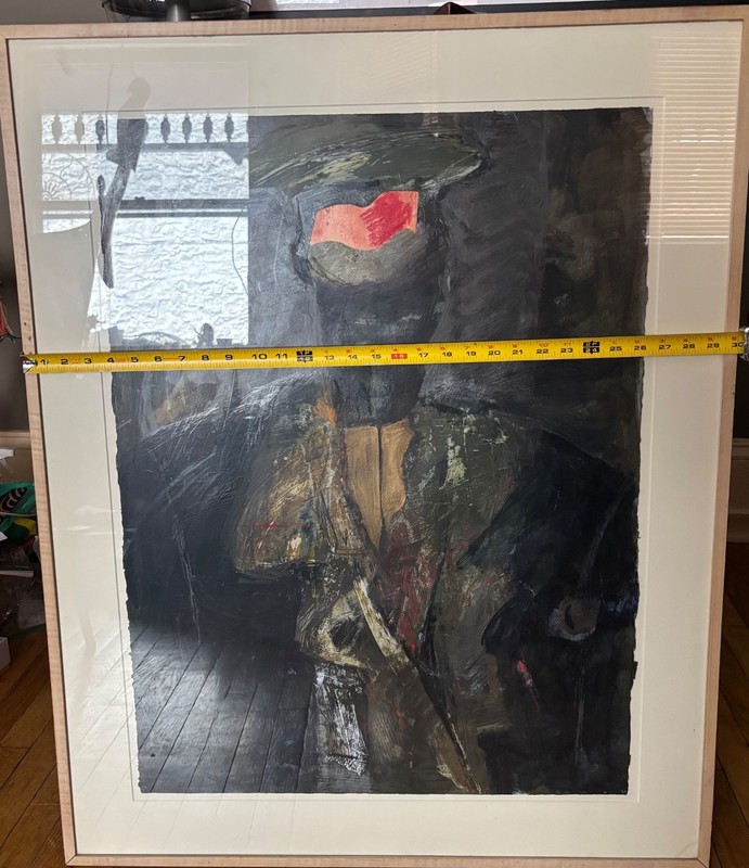 Original Sheba Sharrow Warrior Mixed Medium Painting. gallery