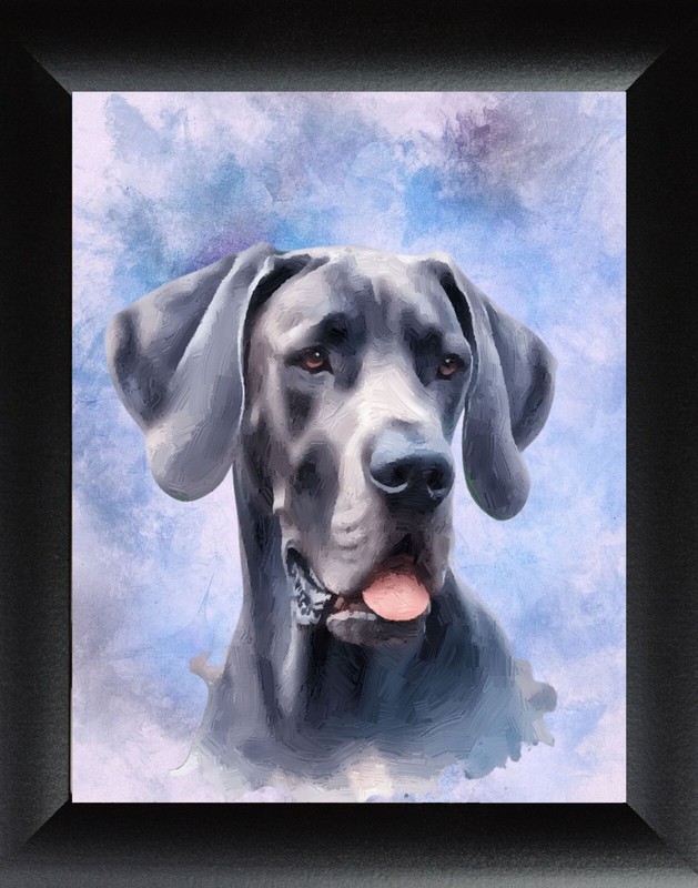 Personalize Your Pet Photo To a Portraits Oil Painting Personalized Style BKGRD gallery