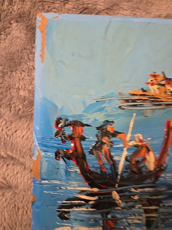 Morris Katz Original Painting 1981 gallery