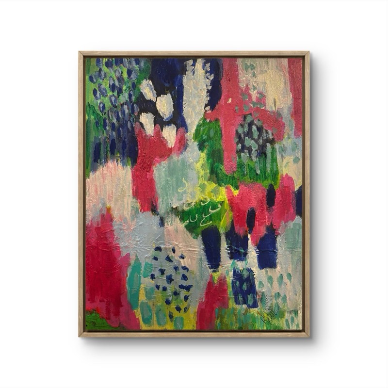 Goddess Dream Unframed 11×14 ABSTRACT IMPRESSIONISM ORIGINAL Canvas Signed
