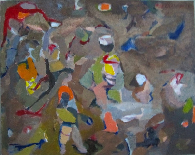 Original Zivanovits COLOR STUDY 10 Abstract Color Field 2022