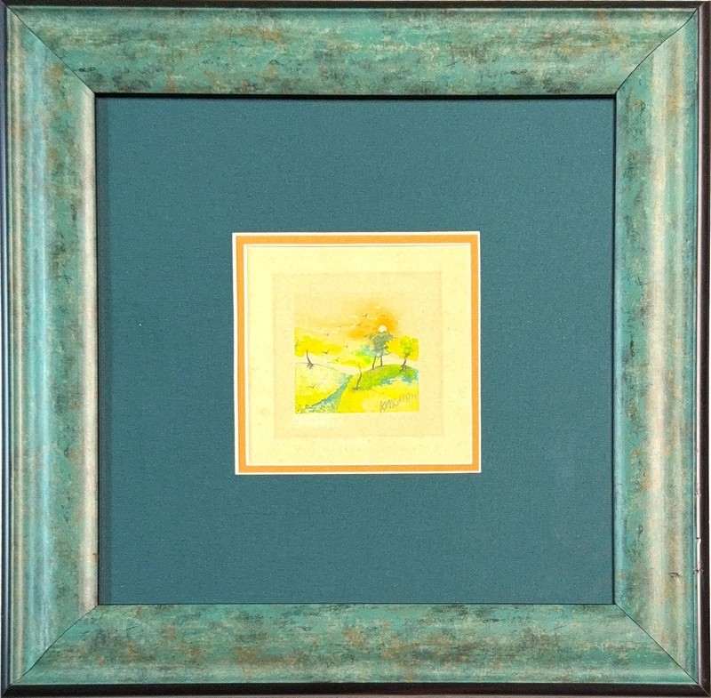 Dong Moy Chu Kingman, Watercolor, Chinese – American (1911 – 2000)