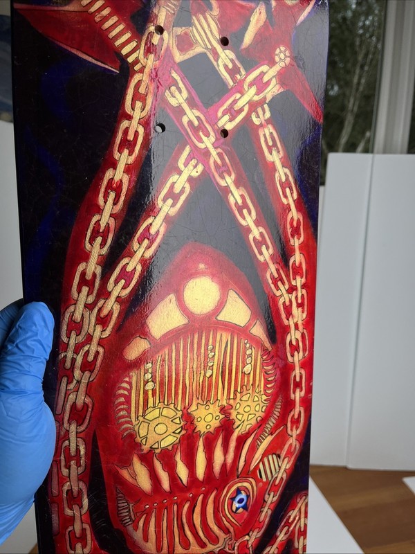 Charlie Baird Skateboard Deck - Made in 2013 by Artist - Squid “Kachina Maria” gallery