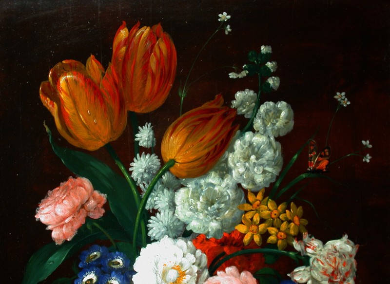 Erich Josef DOGARTH - Still Life with Flowers, Beetle and Butterfly. gallery