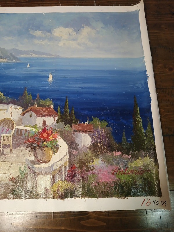 Antonio Di Viccaro Original Oil Painting DiViccaro 36" x 24" Y5139 gallery