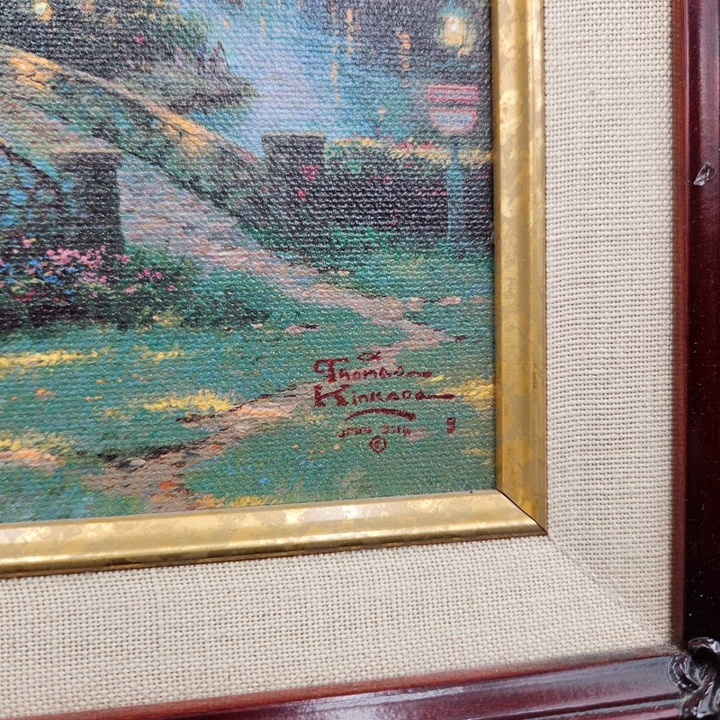 Thomas Kinkade Lamplight Village Classics Collection 2000 w/ COA gallery