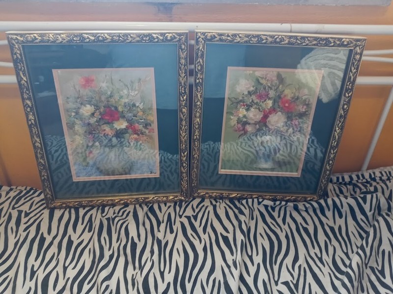 2 Bombay Company Marcel Dyf Framed Impressionist Prints W 13″ X H 15″