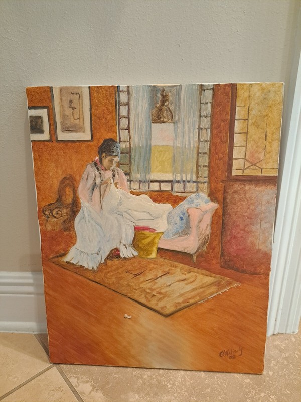 Art Oil William Merritt Chase – For the Little One aka Hall at Shinnecock canvas