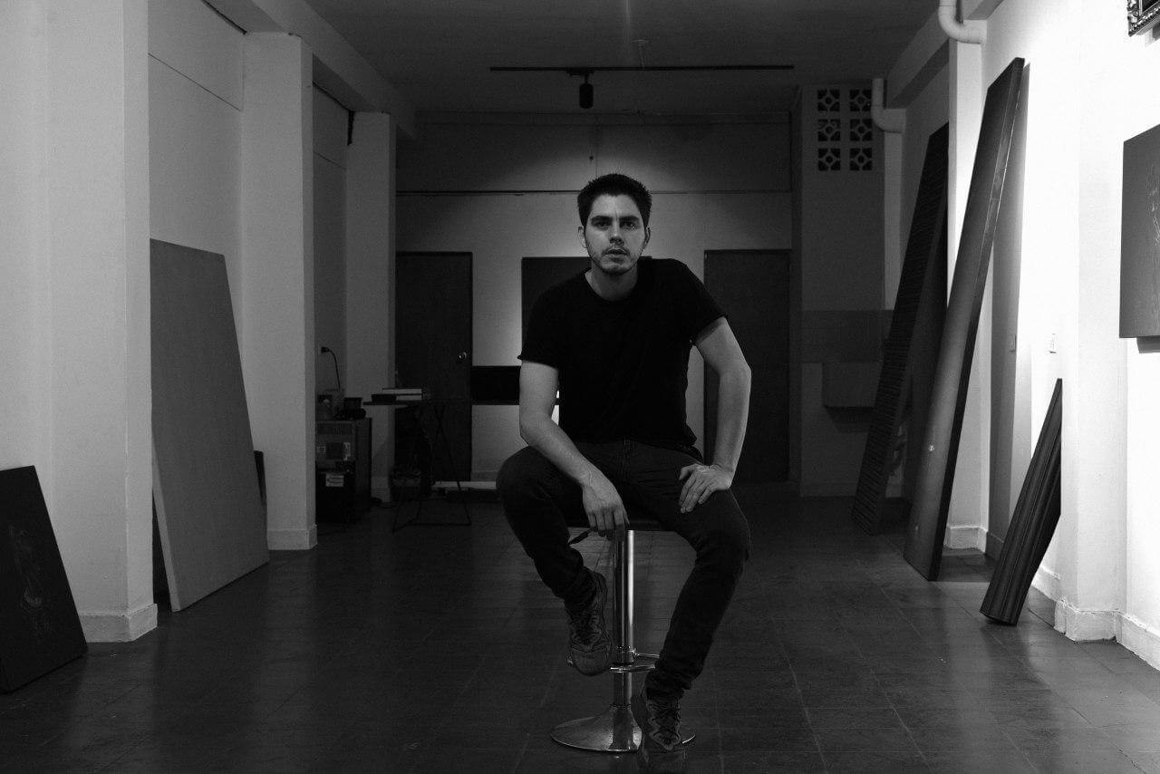 Diego Diaz en su estudio