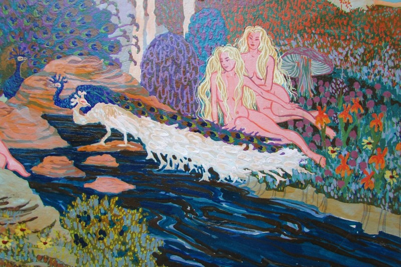 Eleanor Meyer American mid century illustration nymphs fantasy gallery