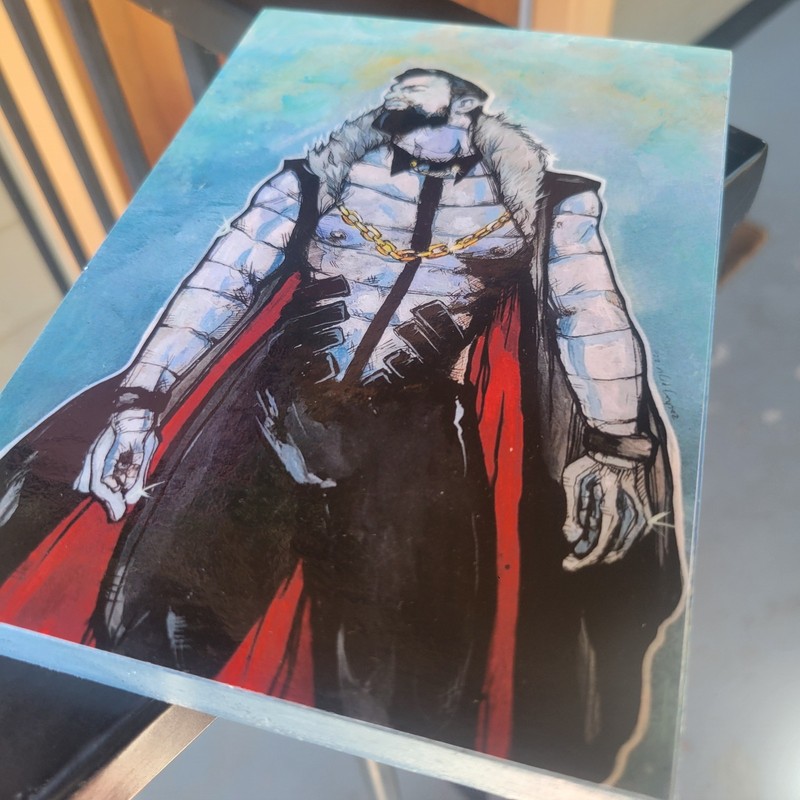 X-Men Hellfire Gala Colossus - x-men Superhero extra glossy print on wood gallery