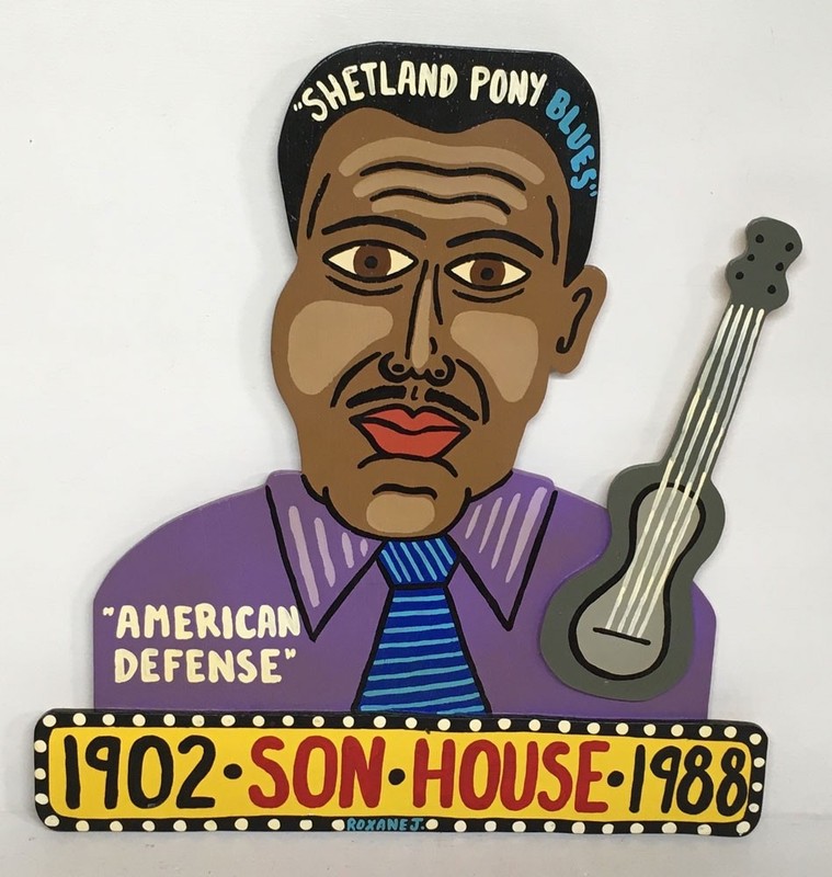 SON HOUSE– – WILLARD J ‘s-Daughter ROXANE – Florida Folk Artist – 4142