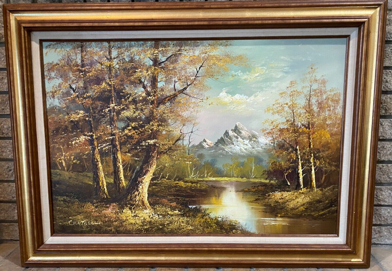Phillip Cantrell Original Landscape Oil Painting 44″ x 32″