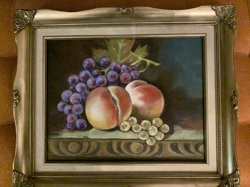 Original Framed Still Life – Acrylic Painting – Classical Style size- 14×11 in