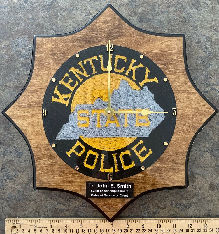 Kentucky State Police Clock