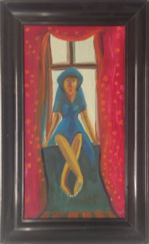 GIRL ON A WINDOW STILL