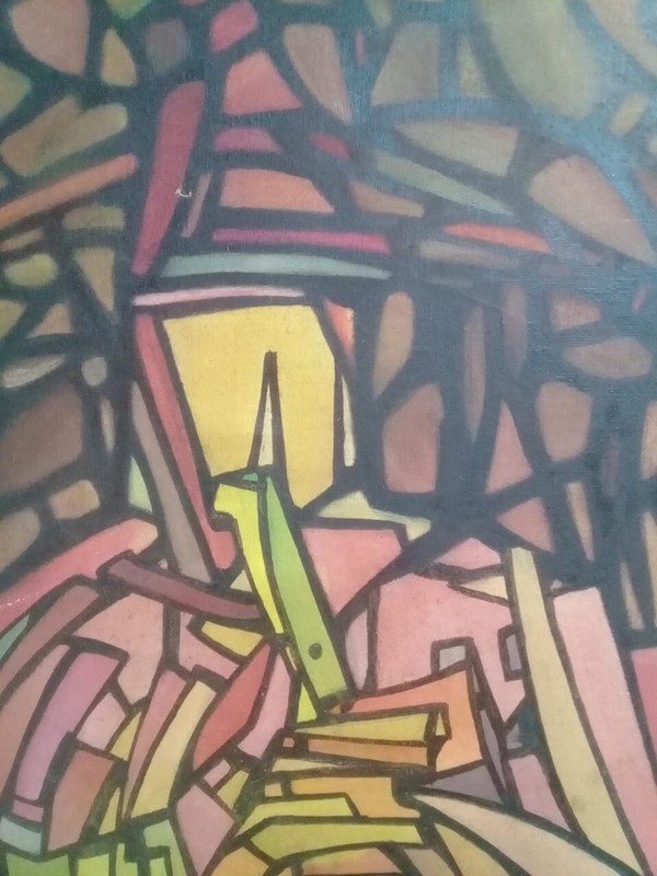 Amazing contemporary cubism: Alejandro Gonzales APU-RIMAK - Oil Canvas Painting gallery