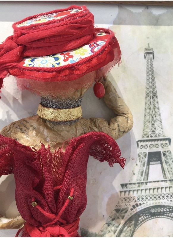 Original Dimensional Wall Art. 1st Place Winner One Of A Kind. “Paris Fashion” gallery