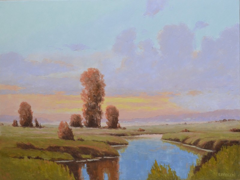 Far Away by Rimantas Virbickas Original Oil Painting 80×60 cm