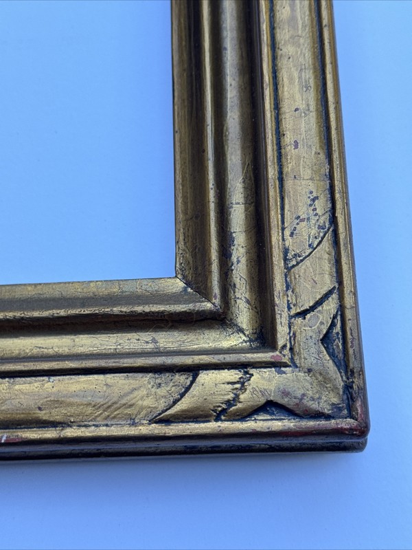 ANTIQUE FRAME FOR A PAINTING PRINT PHOTOGRAPH INSERT SIZE 10 BY 14 INCHES DECO gallery