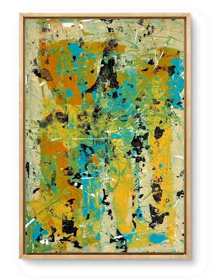 STEVEBARTZ ORIGINAL ART «SWEETNESS» 22X30 GALLERY THICK PAPER FINE ART HOME