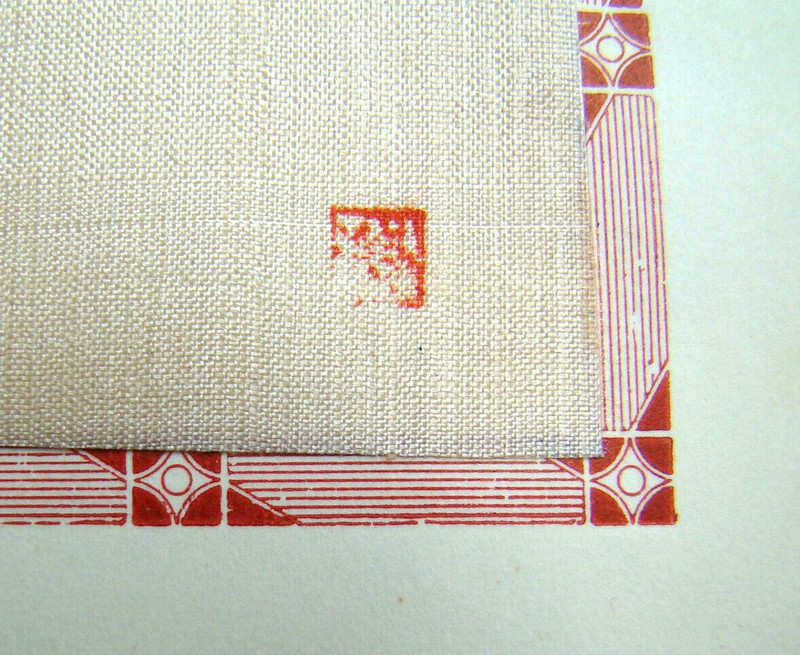 香港 Vintage Handpainted Silk ~Hong Kong 1920s/40s~ Chinese Student Christmas Bird gallery