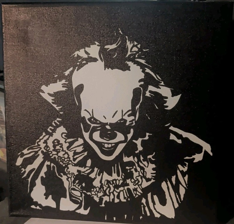 Pennywise – 12×12 Pop Art Painting – Various Genres Available