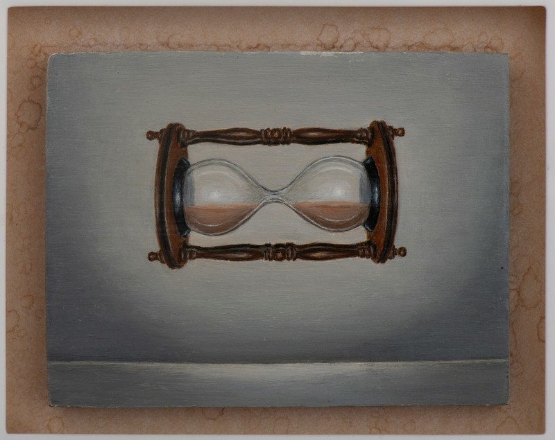 Fanny Brennan, Time Stood Still, 1988 oil on gesso panel